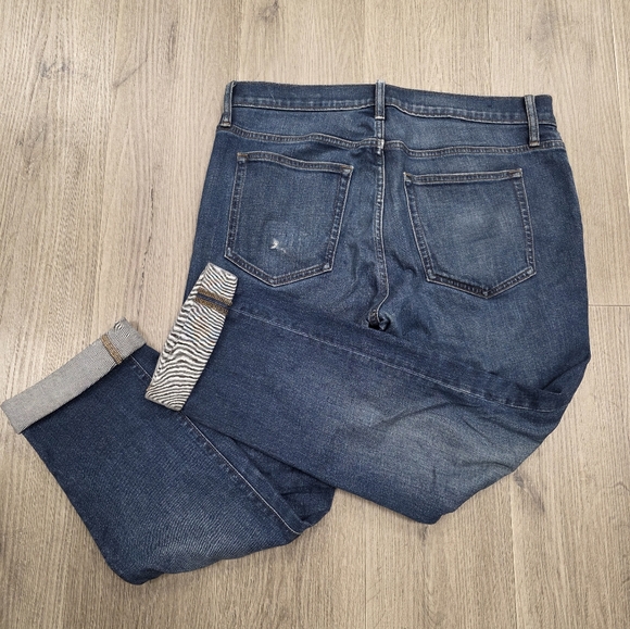 Men's J. Crew Cuffed Flex Straight Leg Jeans Size 33x32 - Picture 4 of 5